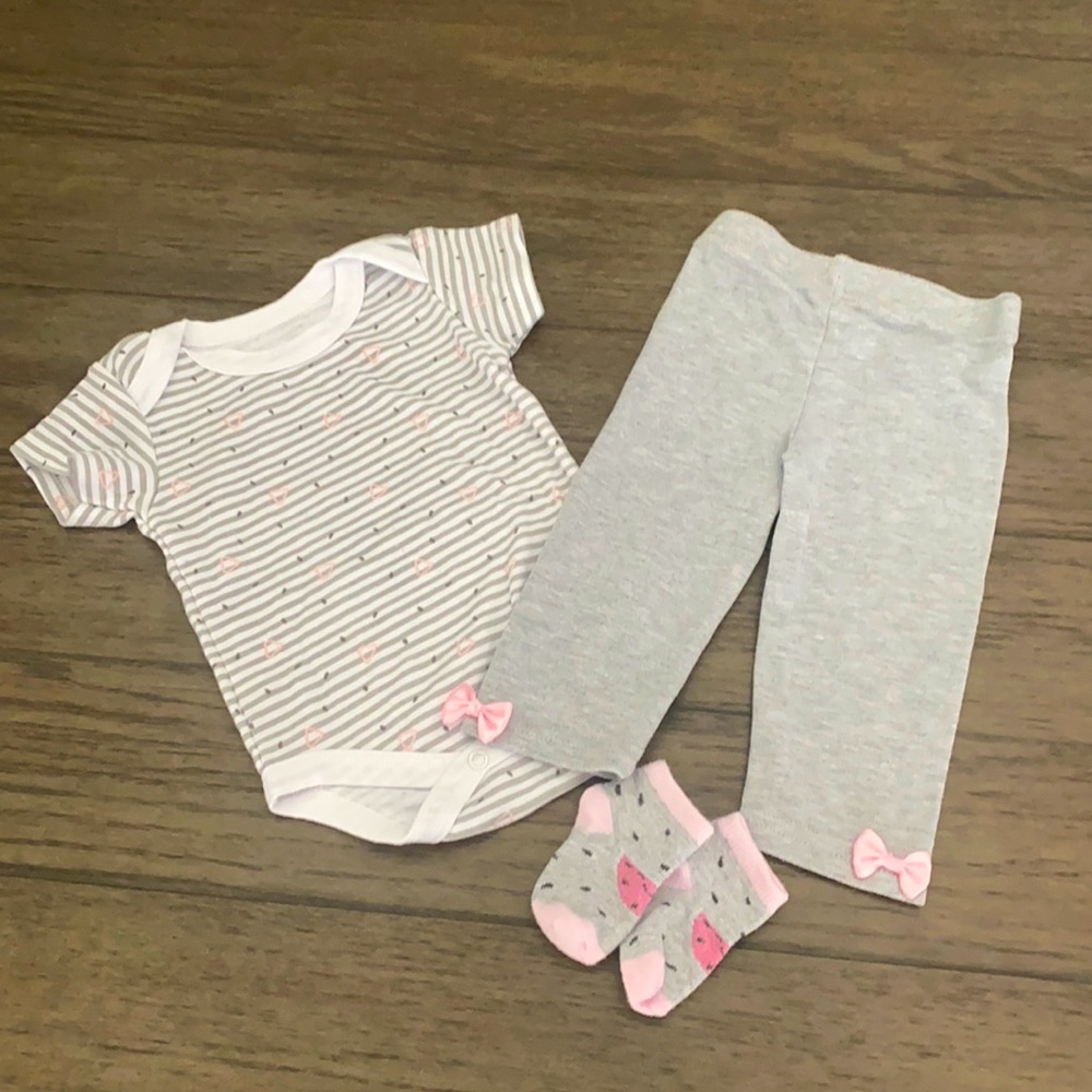 Baby Girl Matching Set Outfit